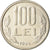 Moneta, Rumunia, 100 Lei, 1996, EF(40-45), Nickel platerowany stalą, KM:111