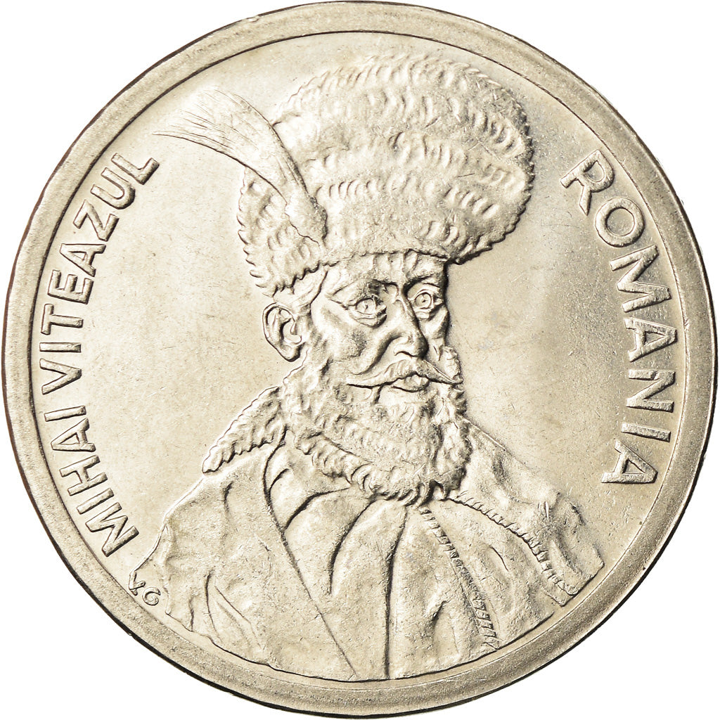 Coin, Romania, 100 Lei, 1996, EF(40-45), Nickel plated steel, KM:111