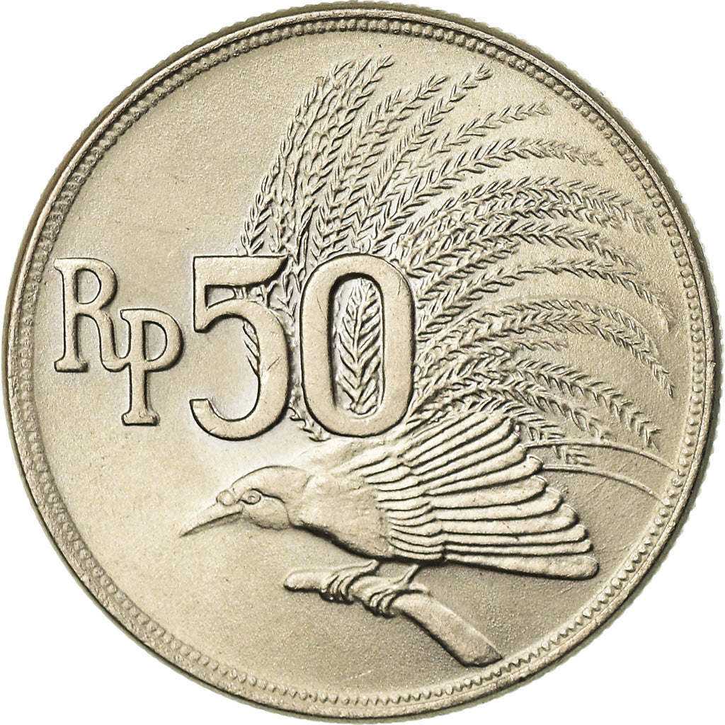Monnaie, Indonésie, 50 Rupiah, 1971, SUP, Copper-nickel, KM:35