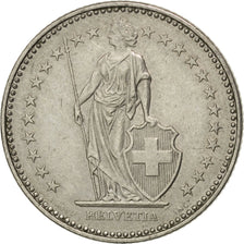 SWITZERLAND, Franc, 1984, Bern, KM #24a.3, AU(55-58), Copper-Nickel, 23.2, 4.38