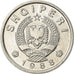 Münze, Albania, 20 Qindarka, 1988, VZ, Aluminium, KM:65