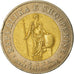 Coin, Albania, 100 Lekë, 2000, EF(40-45), Bi-Metallic, KM:80