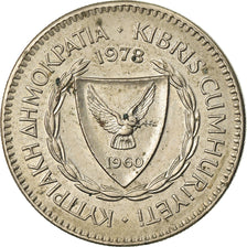 Münze, Zypern, 50 Mils, 1978, SS, Copper-nickel, KM:41