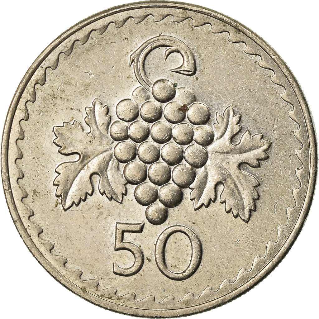 Münze, Zypern, 50 Mils, 1978, SS, Copper-nickel, KM:41