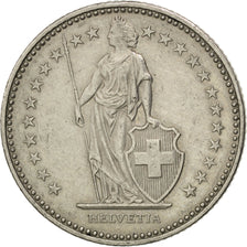 SWITZERLAND, Franc, 1984, Bern, KM #24a.3, AU(55-58), Copper-Nickel, 23.2, 4.39