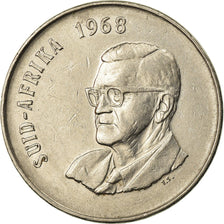 Moeda, África do Sul, 50 Cents, 1968, EF(40-45), Níquel, KM:79.2