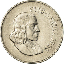 Coin, South Africa, 10 Cents, 1966, EF(40-45), Nickel, KM:68.2
