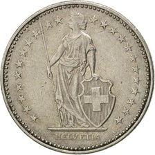 SWITZERLAND, Franc, 1983, Bern, KM #24a.3, AU(50-53), Copper-Nickel, 23.2, 4.37
