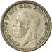 Coin, Great Britain, George V, 6 Pence, 1927, VF(20-25), Silver, KM:828