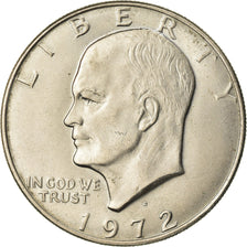 Coin, United States, Eisenhower Dollar, Dollar, 1972, U.S. Mint, Denver