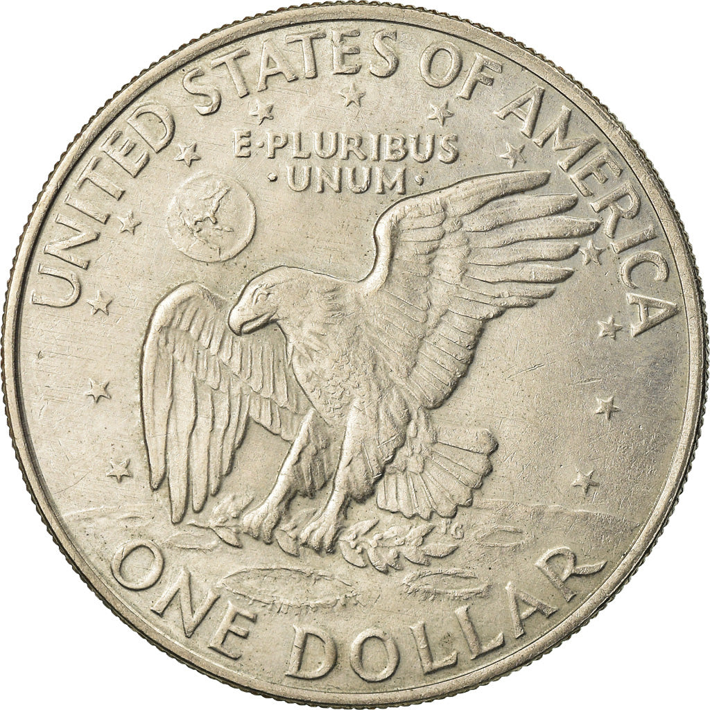 Coin, United States, Eisenhower Dollar, Dollar, 1972, U.S. Mint, Denver