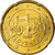 Slovakia, 20 Euro Cent, 2009, MS(64), Brass, KM:99