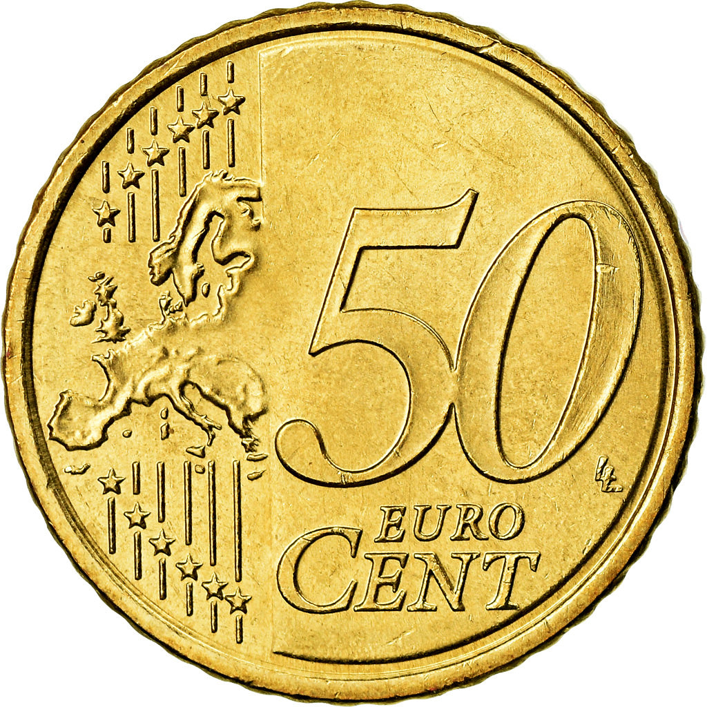 Słowacja, 50 Euro Cent, 2009, Kremnica, MS(64), Mosiądz, KM:100