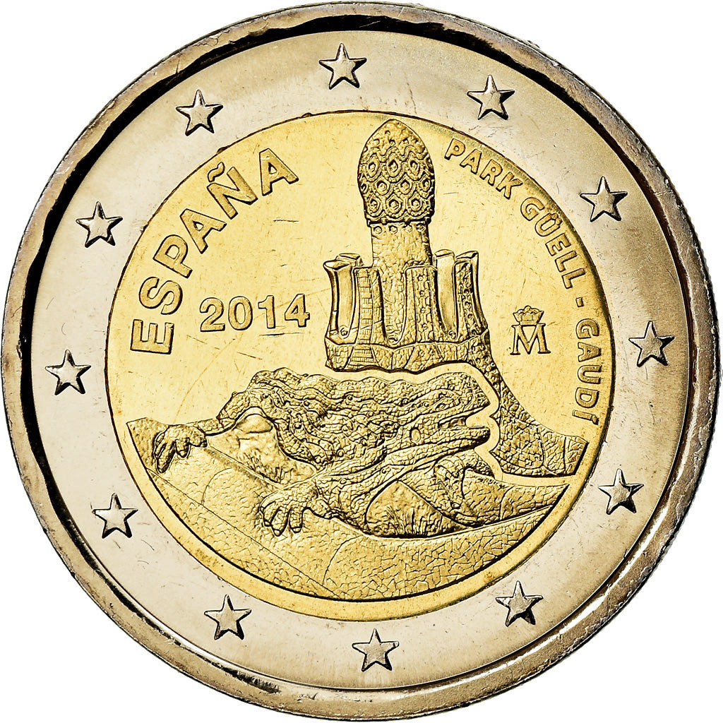 Espagne, 2 Euro, 2014, SPL, Bi-Metallic