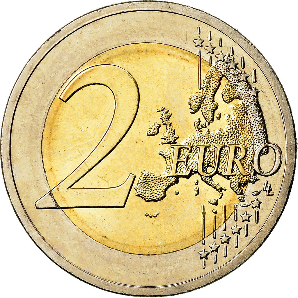 Slovakia, 2 Euro, Revolution, 2009, Colorised, AU(55-58), Bi-Metallic, KM:107