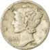 Monnaie, États-Unis, Mercury Dime, Dime, 1944, U.S. Mint, Philadelphie, TB+