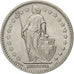 SWITZERLAND, Franc, 1981, Bern, KM #24a.1, AU(55-58), Copper-Nickel, 23.2, 4.41