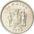 Moneda, Jamaica, Elizabeth II, 5 Cents, 1972, Franklin Mint, USA, MBC, Cobre -