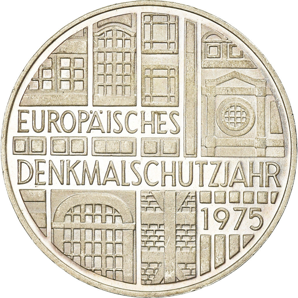 Münze, Bundesrepublik Deutschland, 5 Mark, 1975, Stuttgart, Germany, Proof, VZ