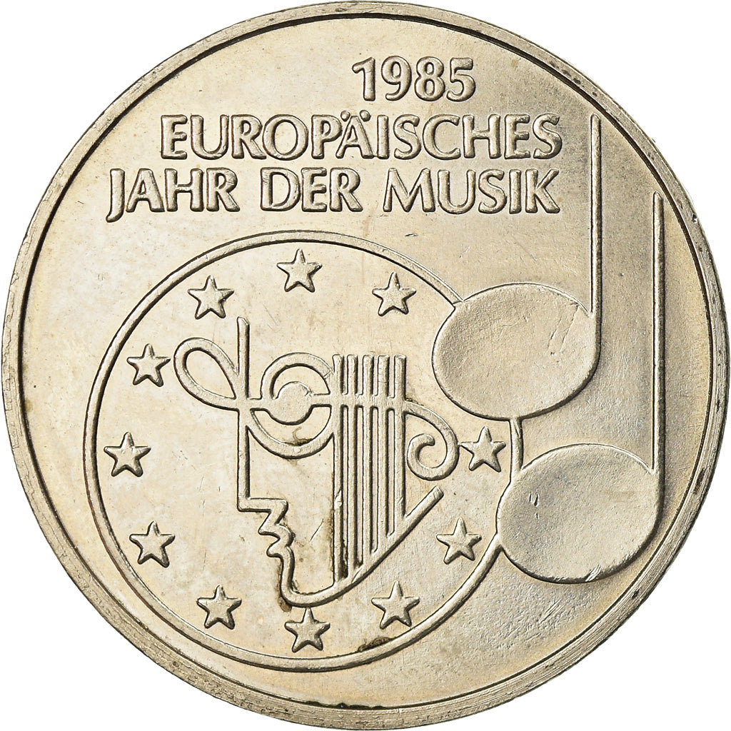 Moneta, GERMANIA - REPUBBLICA FEDERALE, 5 Mark, 1985, Stuttgart, Germany, SPL-