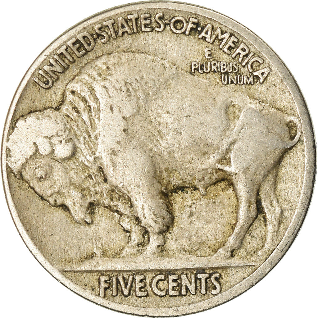Münze, Vereinigte Staaten, Buffalo Nickel, 5 Cents, 1916, U.S. Mint