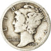 Coin, United States, Mercury Dime, Dime, 1918, U.S. Mint, Philadelphia