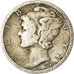 Coin, United States, Mercury Dime, Dime, 1920, U.S. Mint, San Francisco
