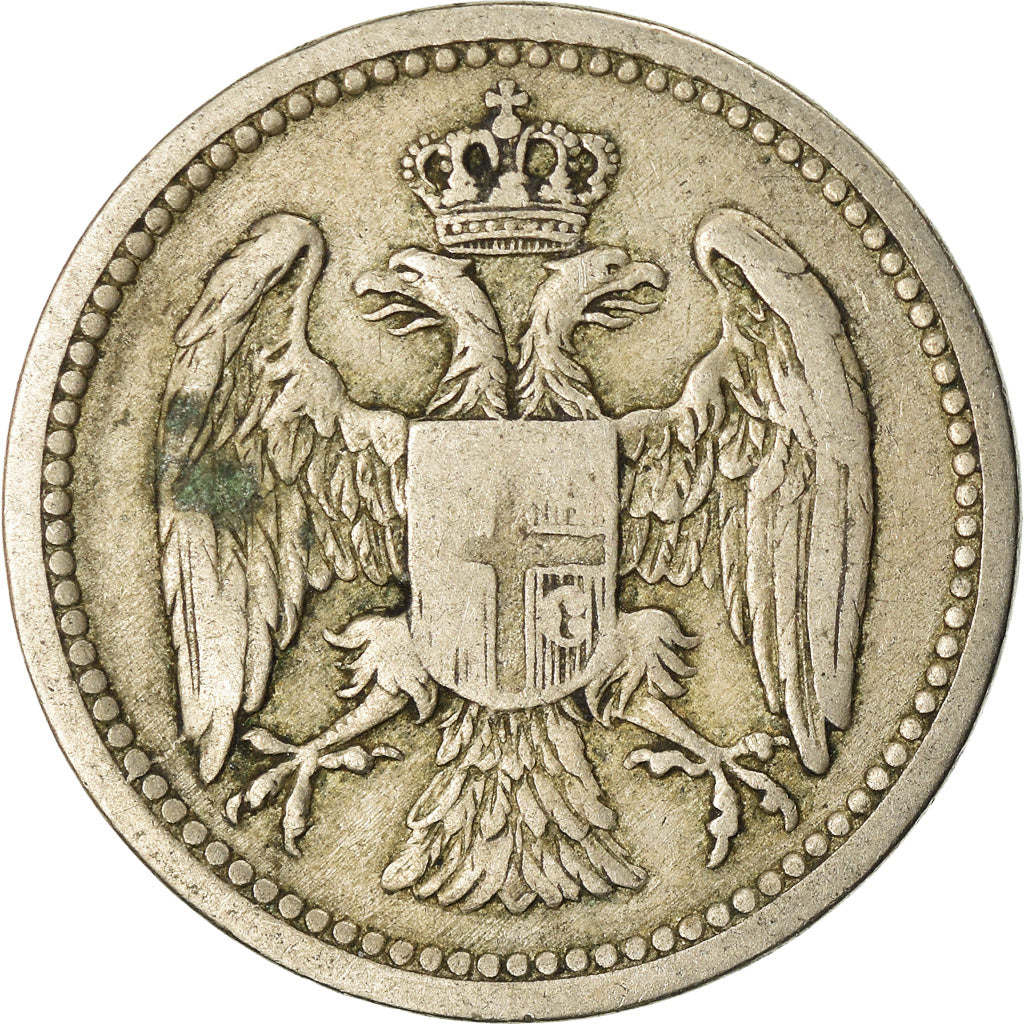 Coin, Serbia, Milan I, 10 Para, 1883, EF(40-45), Copper-nickel, KM:19