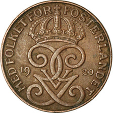 Coin, Sweden, Gustaf V, Ore, 1920, EF(40-45), Bronze, KM:777.2
