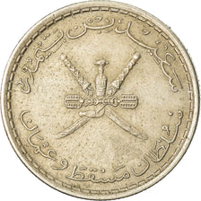 Coin, MUSCAT & OMAN, Sa'id bin Taimur, 25 Baisa, 1970, EF(40-45), Copper-nickel