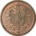 Coin, GERMANY - EMPIRE, Wilhelm I, 2 Pfennig, 1875, Stuttgart, EF(40-45)