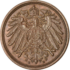Coin, GERMANY - EMPIRE, Wilhelm II, Pfennig, 1912, Muldenhütten, EF(40-45)
