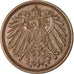 Coin, GERMANY - EMPIRE, Wilhelm II, Pfennig, 1912, Muldenhütten, EF(40-45)