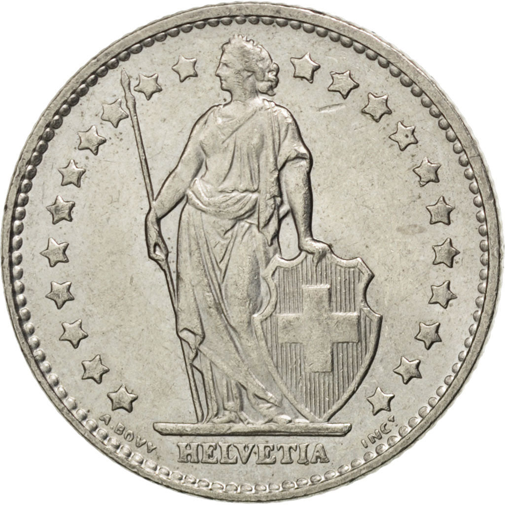 Suisse, Confédération Helvétique, 1 Franc 1976, KM 24a.1