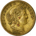 Coin, Peru, 10 Centavos, 1951, EF(40-45), Brass, KM:224.2