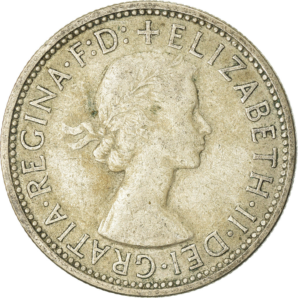 Monnaie, Australie, Elizabeth II, Florin, 1954, Melbourne, TB, Argent, KM:55