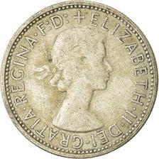 Monnaie, Australie, Elizabeth II, Florin, 1954, Melbourne, TB, Argent, KM:55