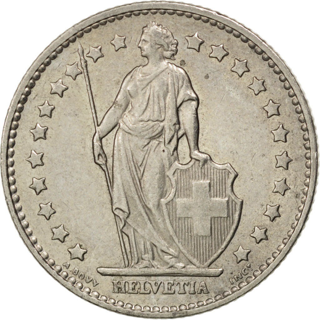 Svizzera, Franc, 1976, Bern, SPL-, Rame-nichel, KM:24a.1