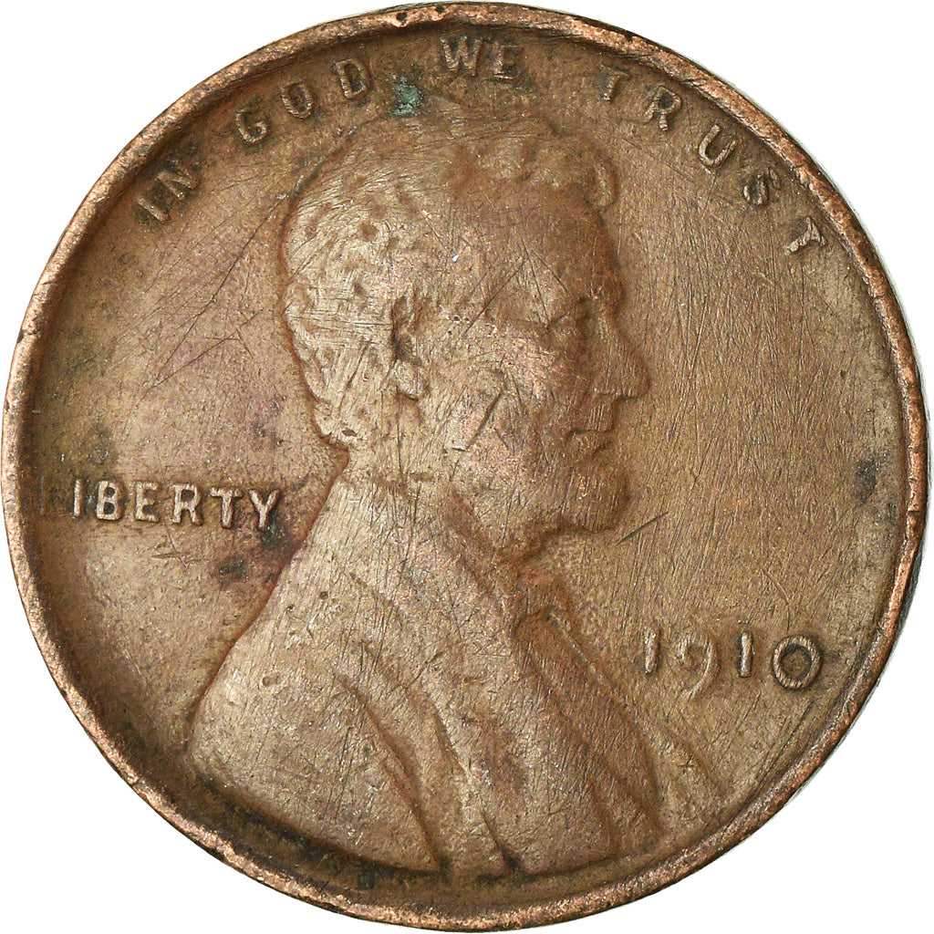 Münze, Vereinigte Staaten, Lincoln Cent, Cent, 1910, U.S. Mint, Philadelphia
