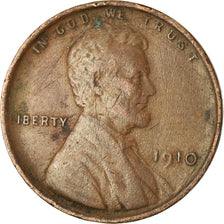 Münze, Vereinigte Staaten, Lincoln Cent, Cent, 1910, U.S. Mint, Philadelphia