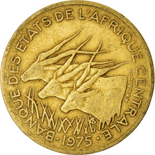 Coin, Central African States, 25 Francs, 1975, Paris, VF(30-35)
