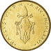 Coin, VATICAN CITY, Paul VI, 20 Lire, 1976, EF(40-45), Aluminum-Bronze, KM:120