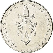 Moneda, CIUDAD DEL VATICANO, Paul VI, 50 Lire, 1971, EBC, Acero inoxidable