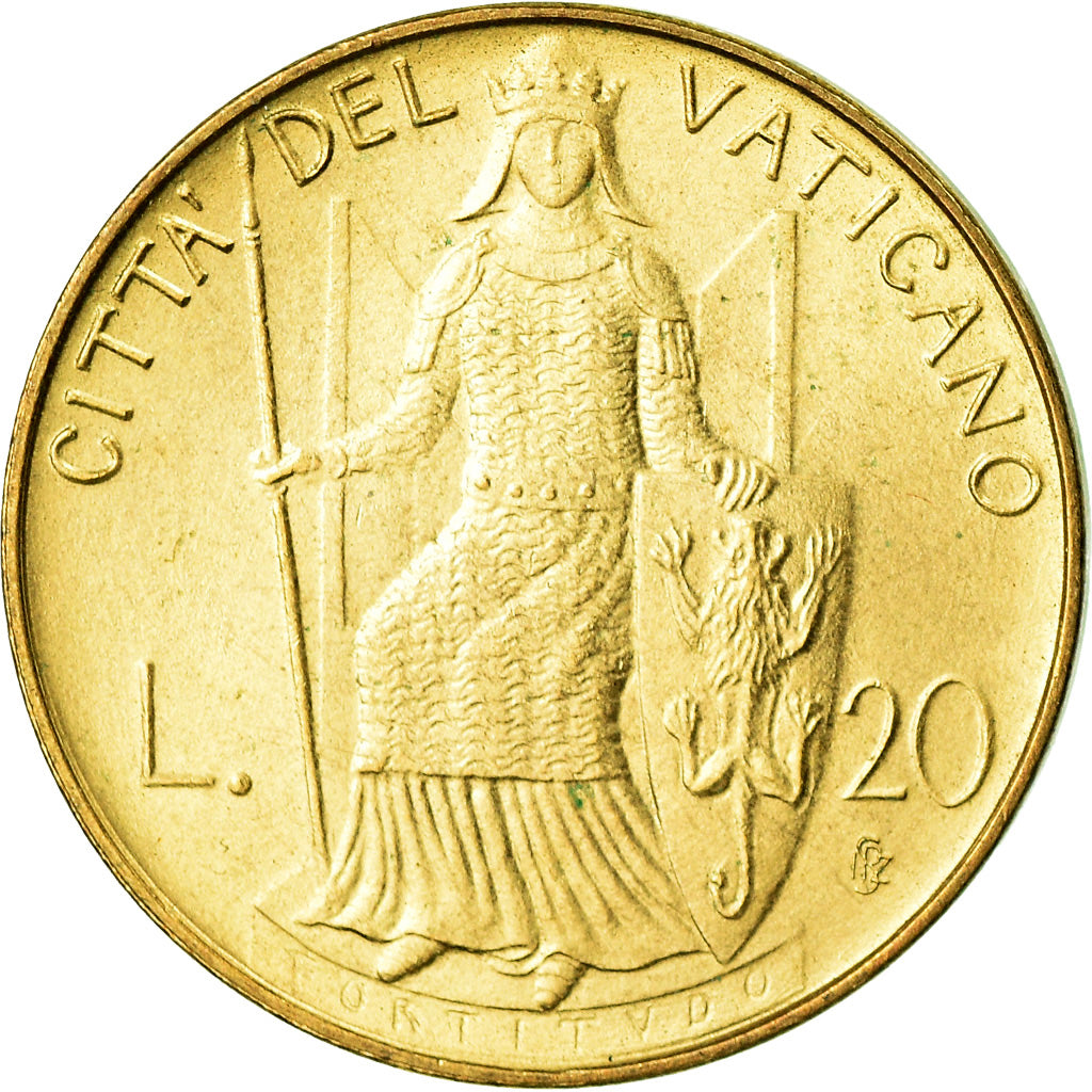 Moneta, CITTÀ DEL VATICANO, John Paul II, 20 Lire, 1979, SPL-
