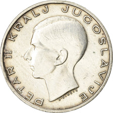 Coin, Yugoslavia, Petar II, 20 Dinara, 1938, AU(50-53), Silver, KM:23