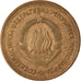 Moneta, Jugosławia, 5 Para, 1965, EF(40-45), Mosiądz, KM:42