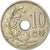 Moneta, Belgia, 10 Centimes, 1927, EF(40-45), Miedź-Nikiel, KM:85.1
