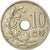 Moeda, Bélgica, 10 Centimes, 1927, EF(40-45), Cobre-níquel, KM:85.1