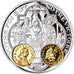 France, Medal, 2000 Ans d'Histoire Monétaire, Triens Mérovingien, MS(65-70)