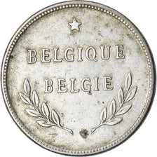 Munten, België, 2 Francs, 2 Frank, 1944, ZF, Zinc Coated Steel, KM:133